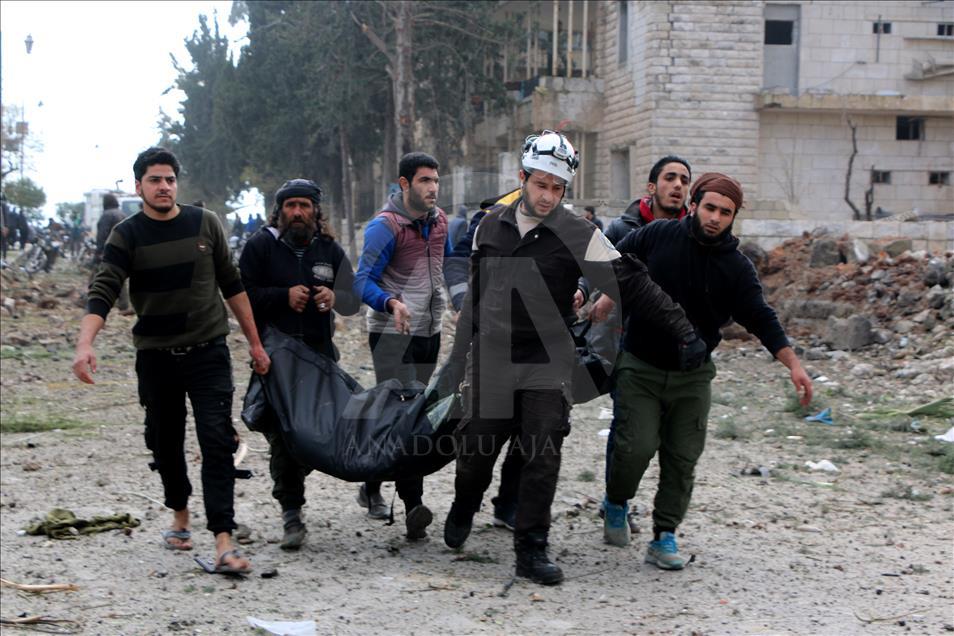 Blasts in Syria's Idlib
