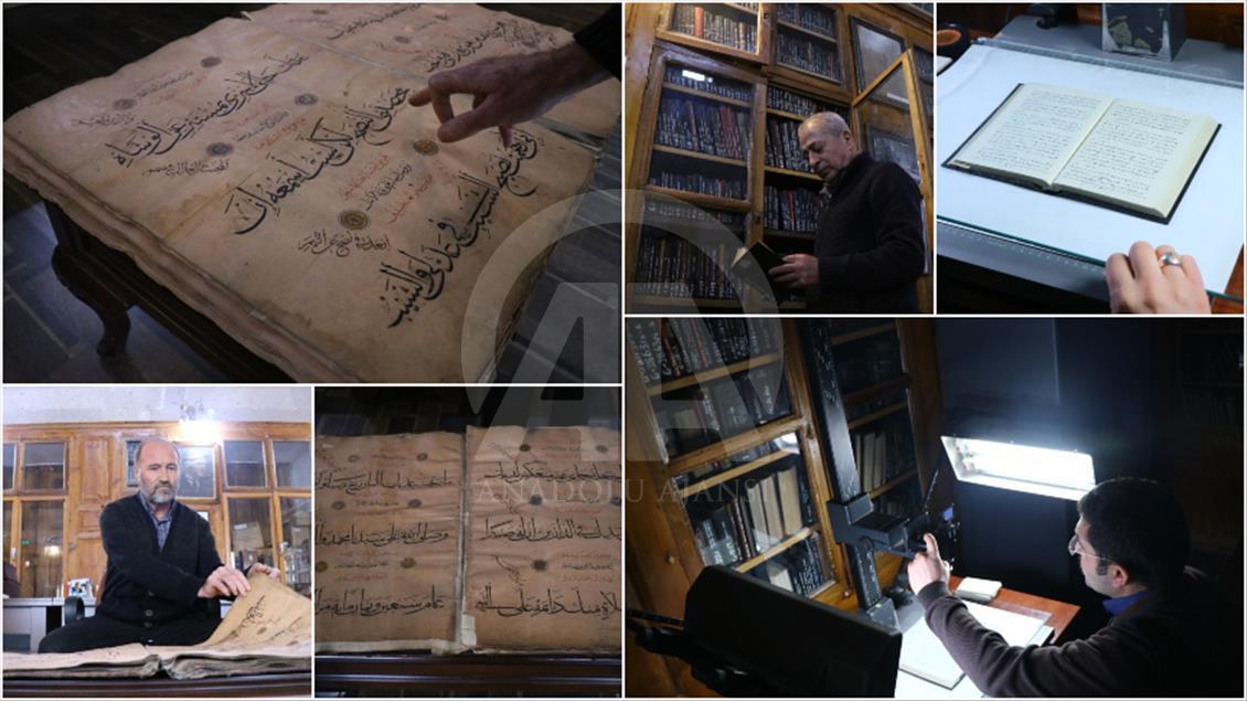 Turkish library preserving manuscripts for 223 years
