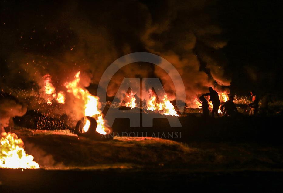 "Great March of Return" demonstrations continue in Gaza