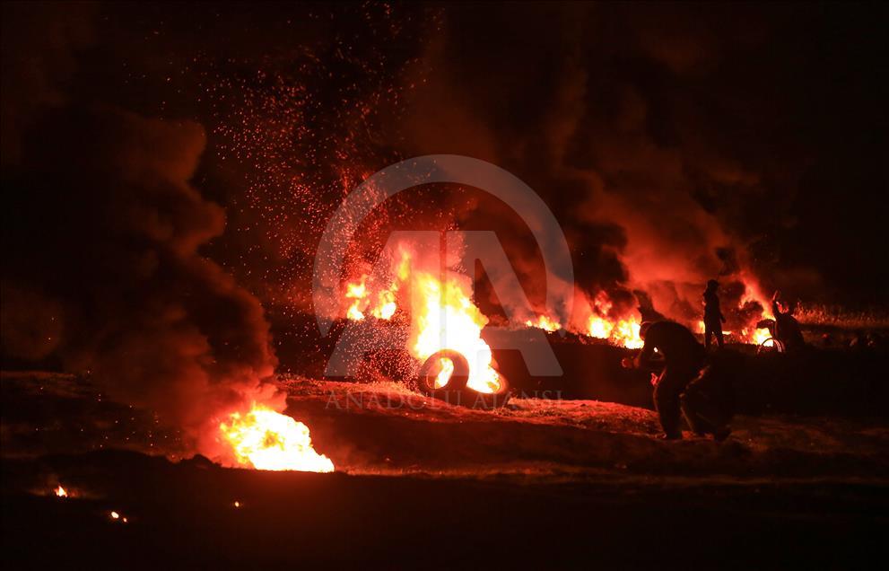 "Great March of Return" demonstrations continue in Gaza