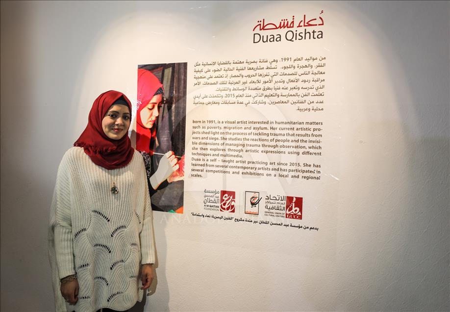 "آيس كريم العودة" بغزة.. منحوتات شمعية تذكر بمأساة أطفال 2014