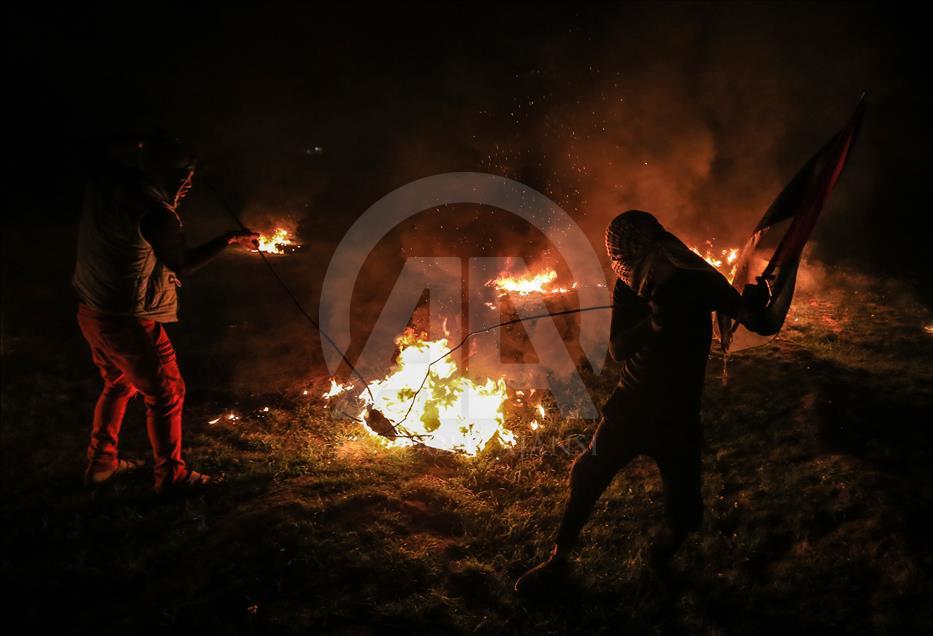 "Great March of Return" demonstrations continue in Gaza