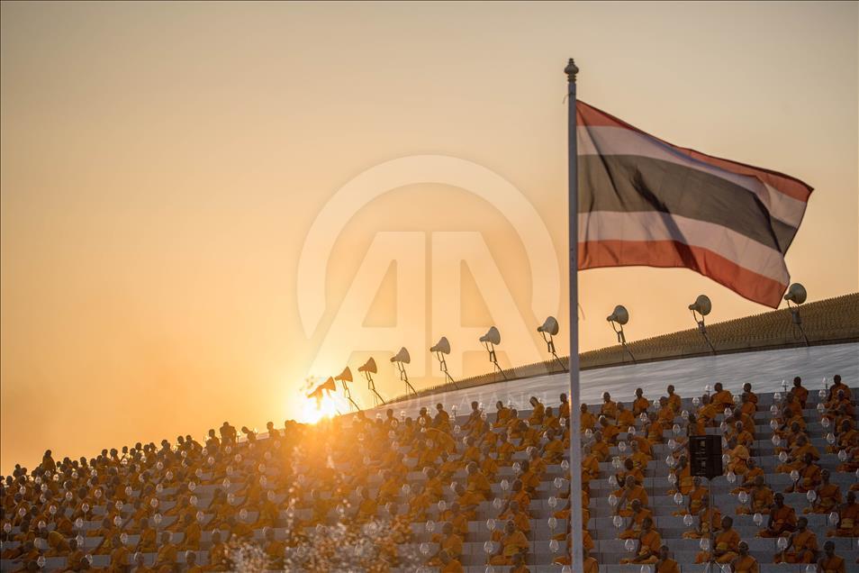 Festival budista Magha Puja en Tailandia 