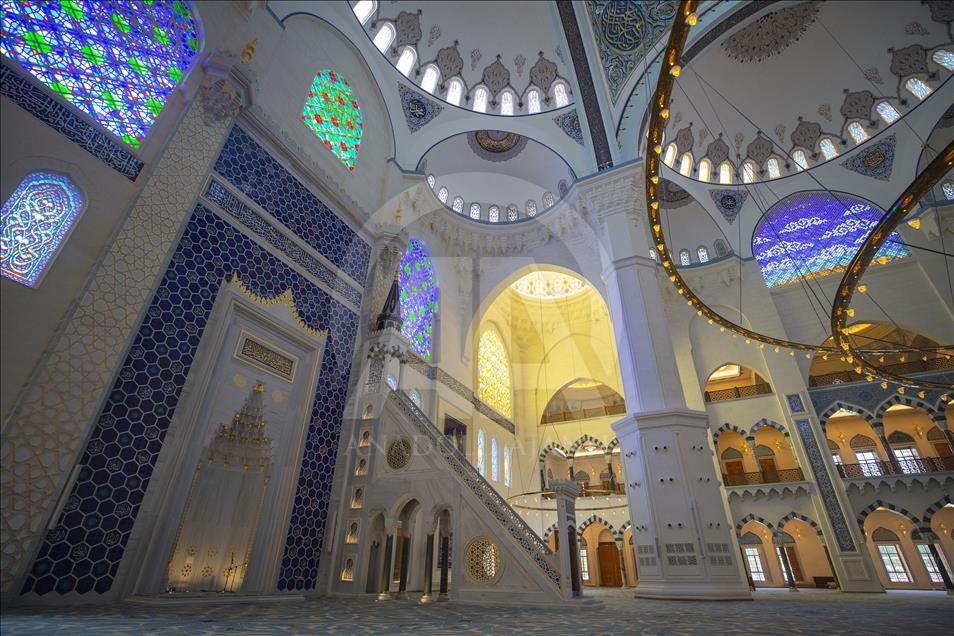 ساخت بزرگترین مسجد ترکیه رو به اتمام است