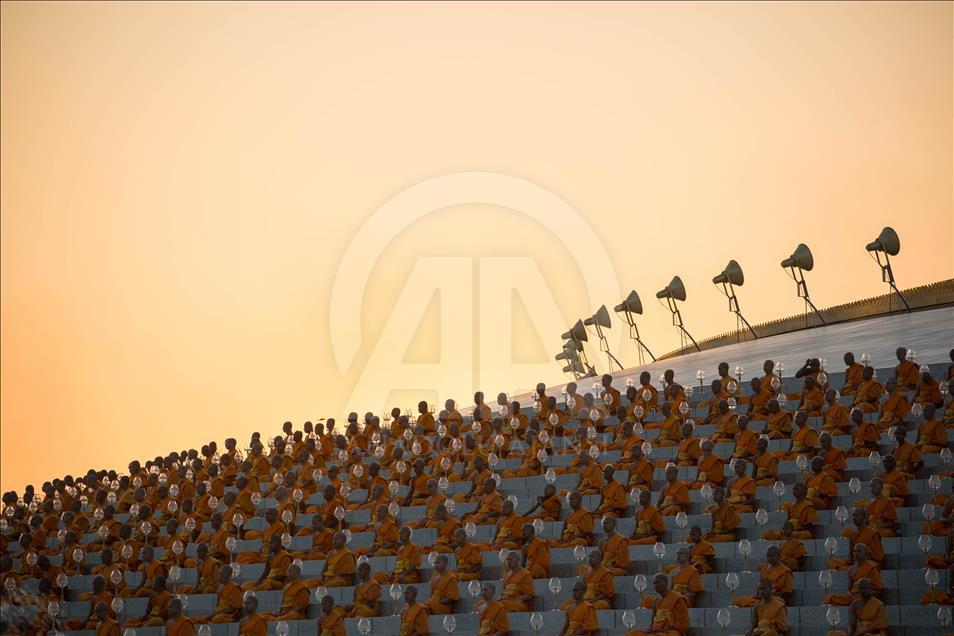 Festival budista Magha Puja en Tailandia 