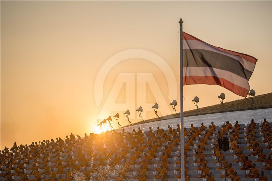 Makha Bucha Festival in Bangkok, Thailand - 19 Feb 2019
