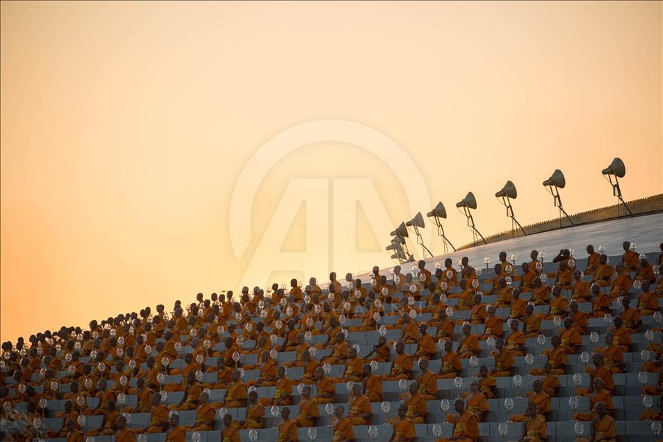 Makha Bucha Festival in Bangkok, Thailand - 19 Feb 2019