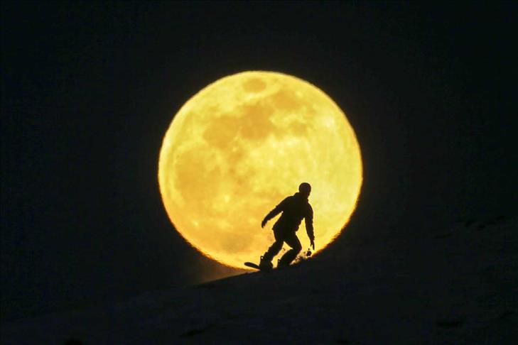 Así se vio la 'súper Luna' en Turquía