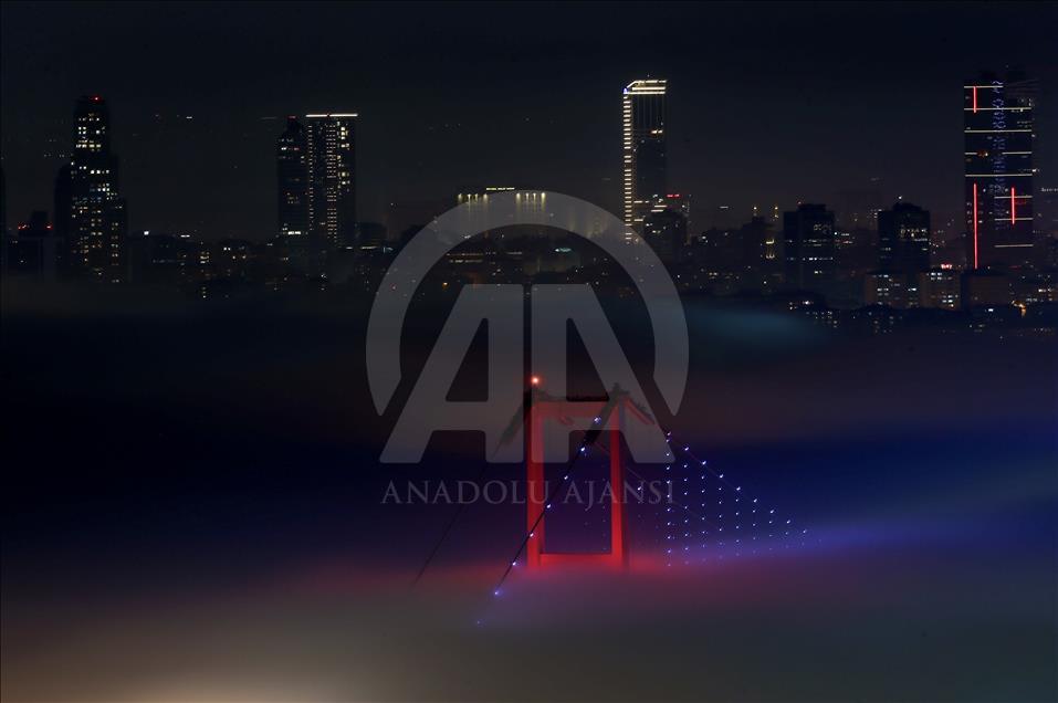 İstanbul'da sis