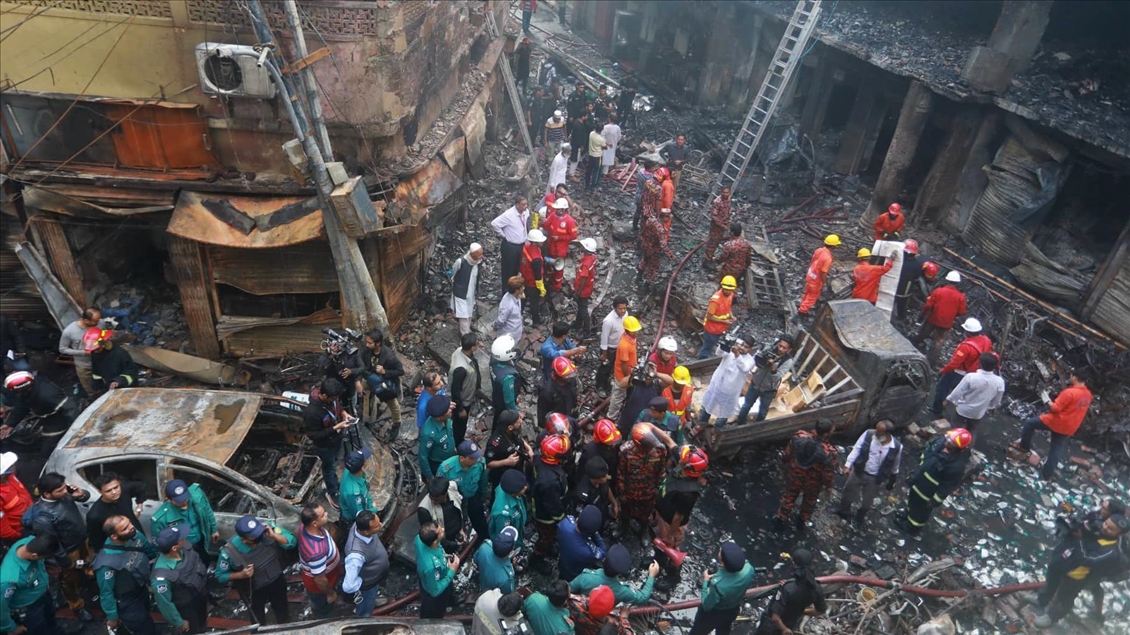 Fire kills at least 70 in Bangladeshi capital