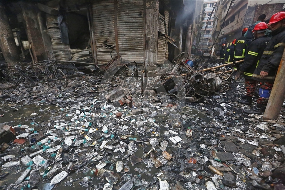 Fire kills at least 70 in Bangladeshi capital