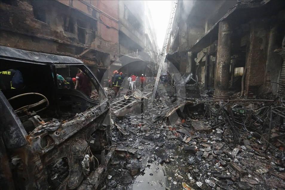 Fire kills at least 70 in Bangladeshi capital