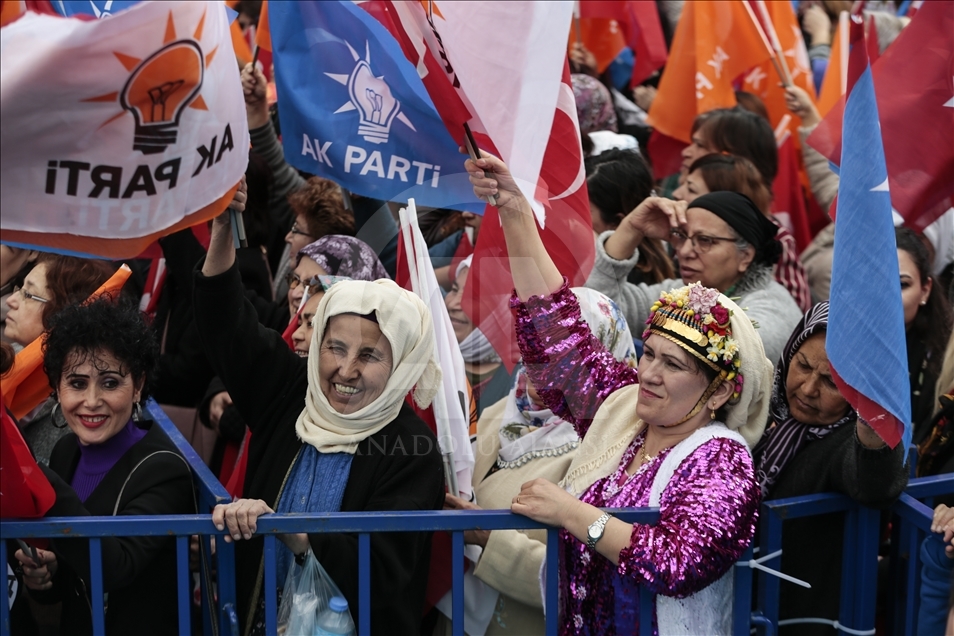 AK Parti'nin Muğla mitingi