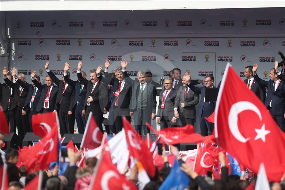 AK Parti'nin Kayseri mitingi