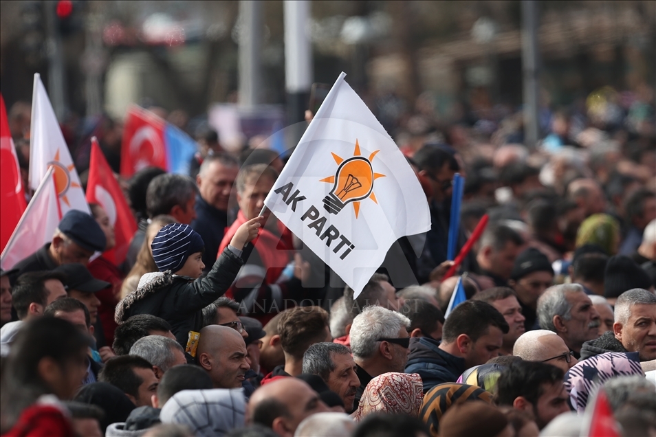 AK Parti'nin Kayseri mitingi