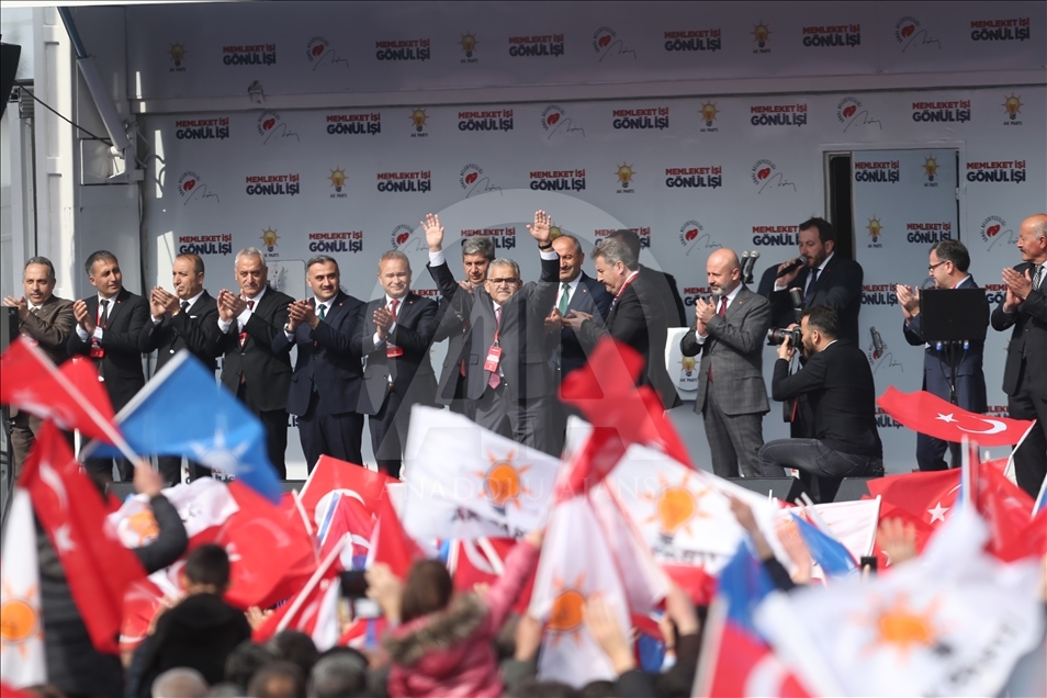 AK Parti'nin Kayseri mitingi