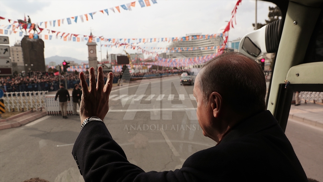 Cumhurbaşkanı Erdoğan, Kayseri'de