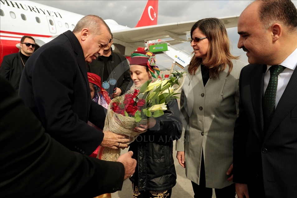 Cumhurbaşkanı Erdoğan, Kayseri'de