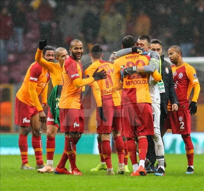 Galatasaray-Akhisarspor Karşılaşması - Anadolu Ajansı