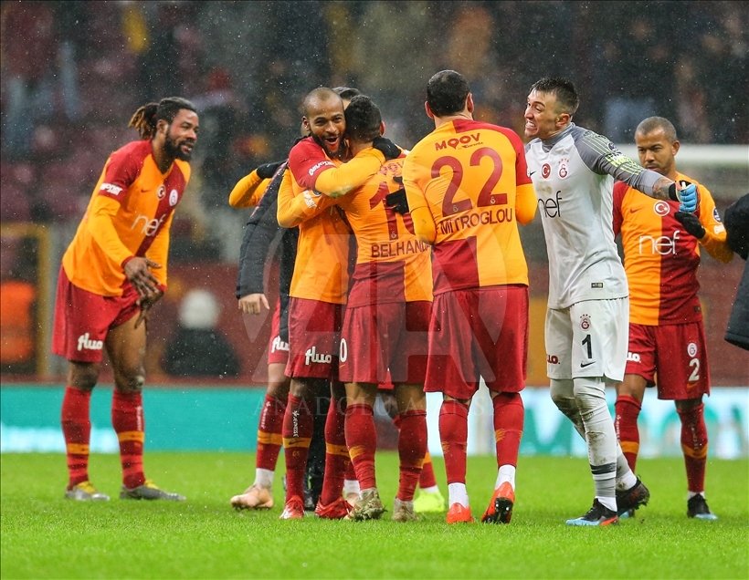 Galatasaray-Akhisarspor Karşılaşması - Anadolu Ajansı