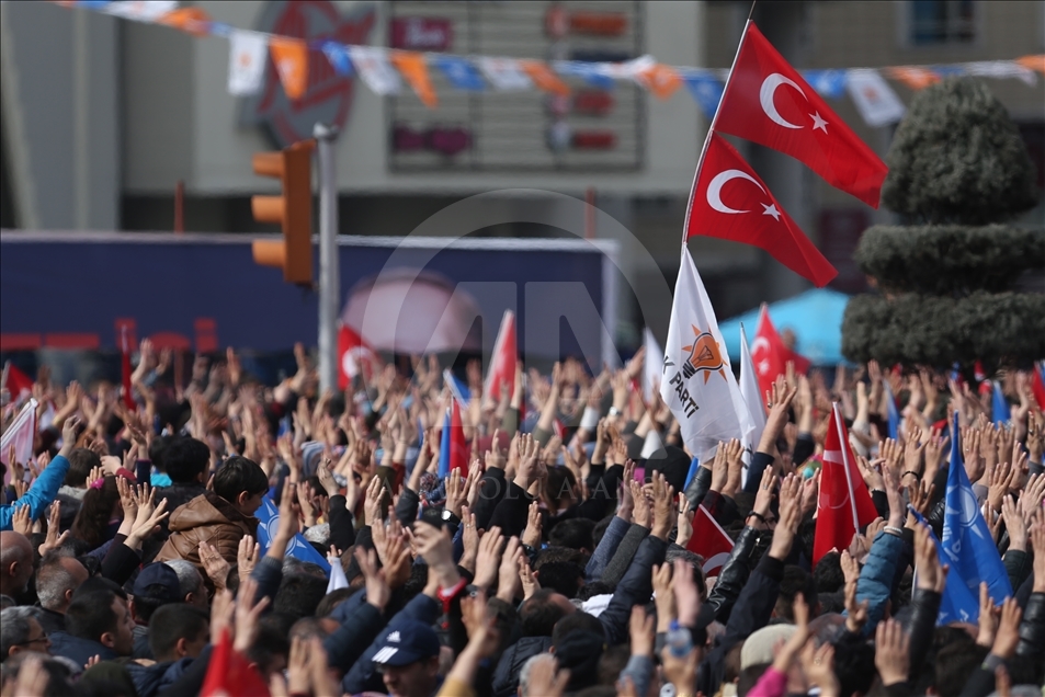 AK Parti'nin Kayseri mitingi