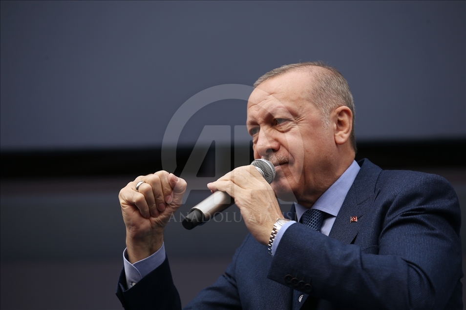 AK Parti'nin Kayseri mitingi