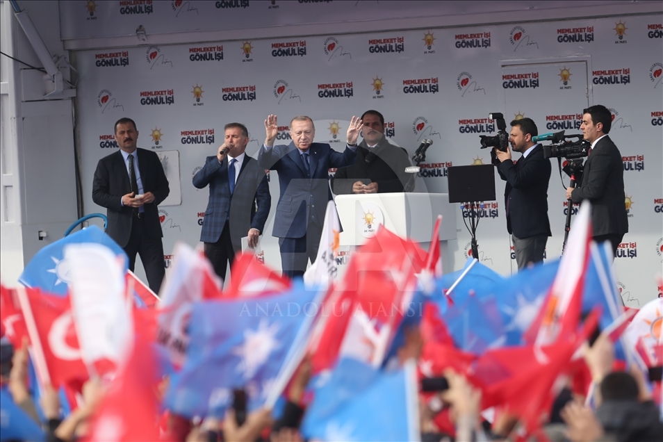 AK Parti'nin Kayseri mitingi
