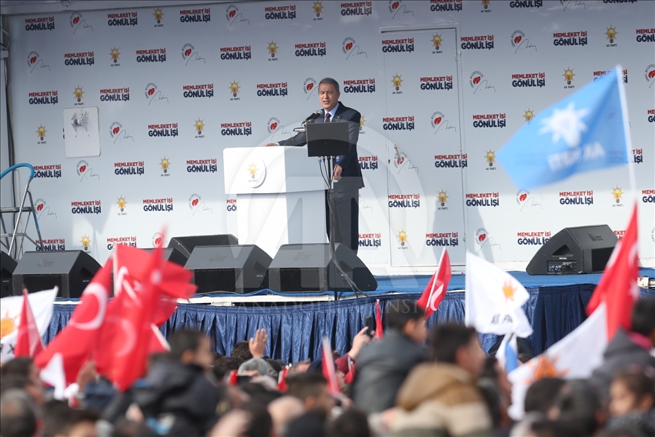 AK Parti'nin Kayseri mitingi