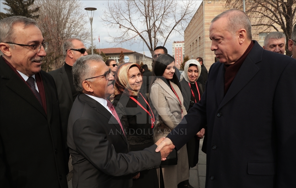Cumhurbaşkanı Erdoğan, Kayseri'de