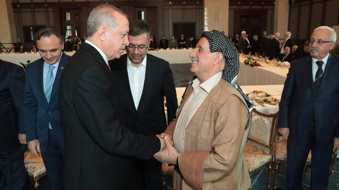Erdoğan, Doğu ve Güneydoğu Anadolu'nun Kanaat Önderlerini kabul etti