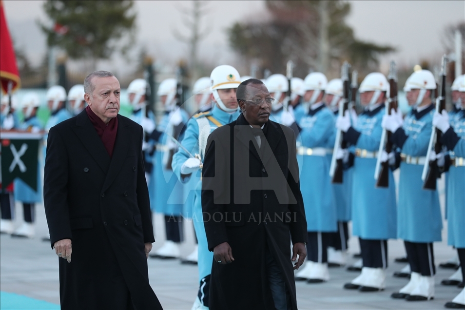 Çad Cumhurbaşkanı İdris Debi Itno Türkiye'de