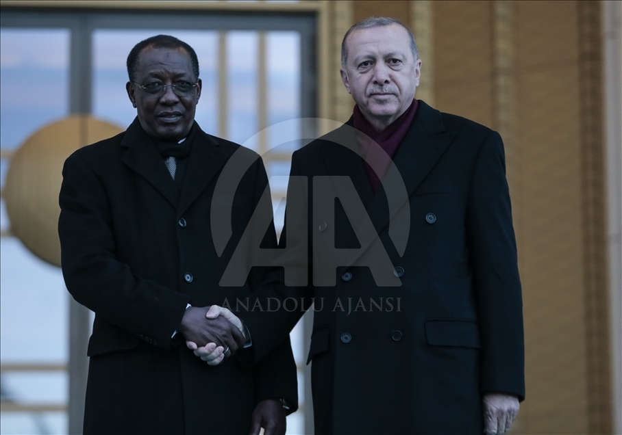  Çad Cumhurbaşkanı İdris Debi Itno Türkiye'de 