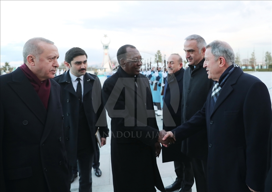 Çad Cumhurbaşkanı İdris Debi Itno Türkiye'de