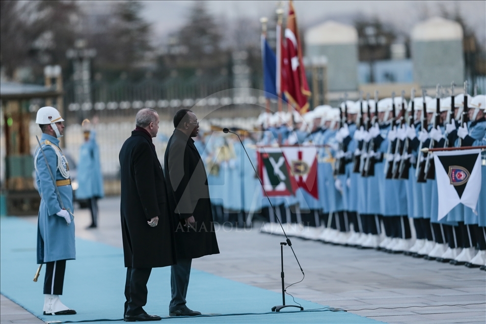  Çad Cumhurbaşkanı İdris Debi Itno Türkiye'de 