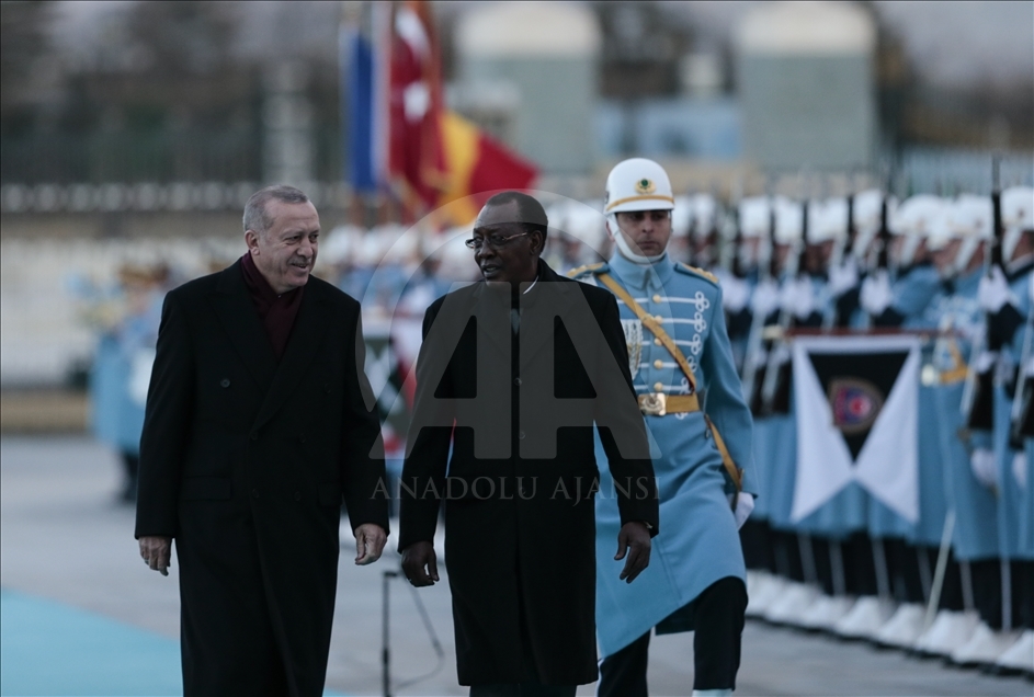  Çad Cumhurbaşkanı İdris Debi Itno Türkiye'de 