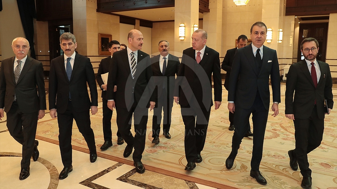Erdoğan, Doğu ve Güneydoğu Anadolu'nun Kanaat Önderlerini kabul etti