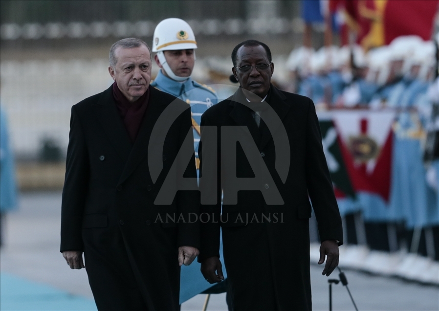  Çad Cumhurbaşkanı İdris Debi Itno Türkiye'de 