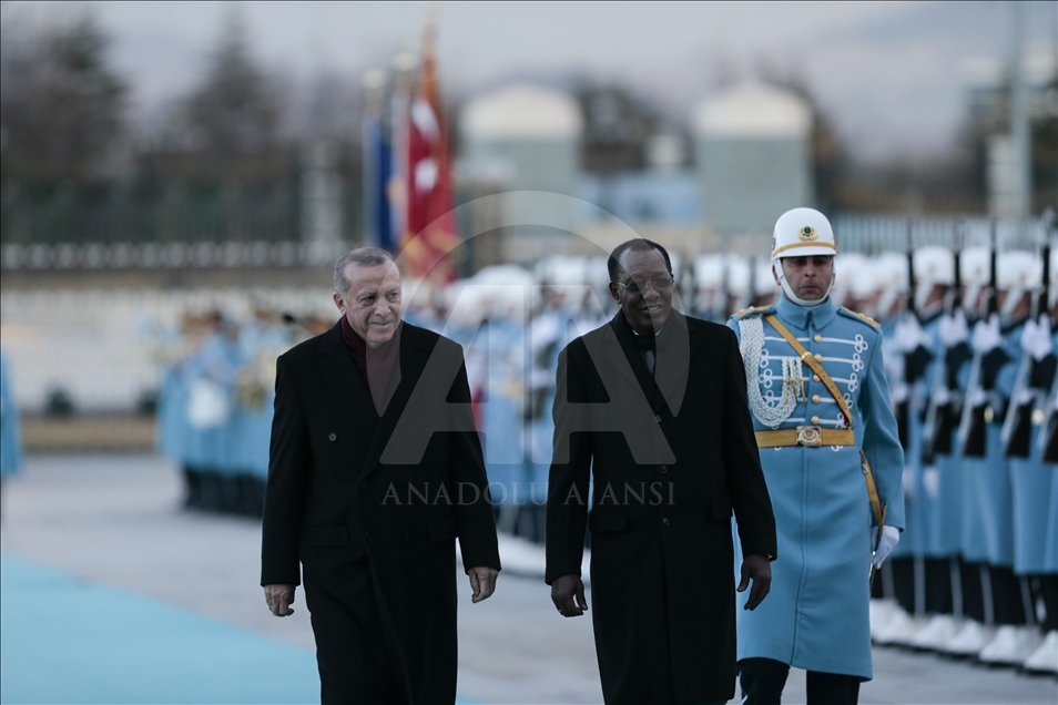  Çad Cumhurbaşkanı İdris Debi Itno Türkiye'de 
