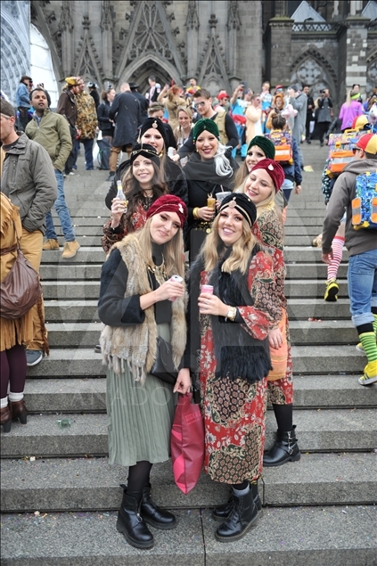 Inicia el carnaval "Quinta Estación" en Colonia, Alemania