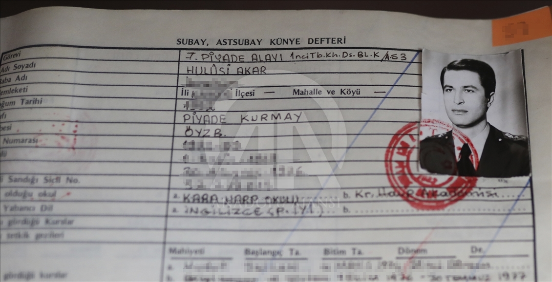 37 yıl sonra aynı makam odasında