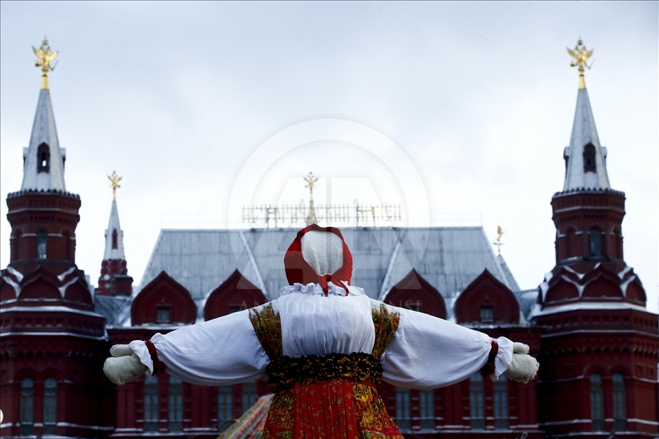 Shrovetide celebration in Moscow