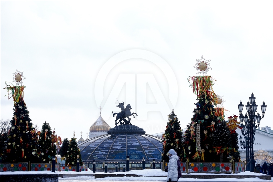 Shrovetide celebration in Moscow