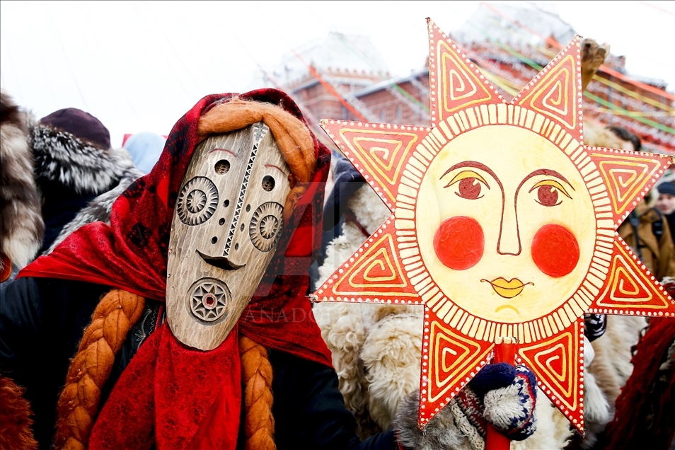 Shrovetide celebration in Moscow