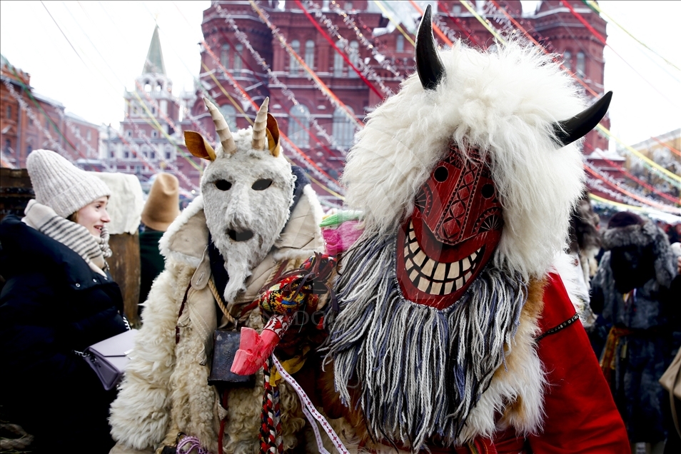 Shrovetide celebration in Moscow