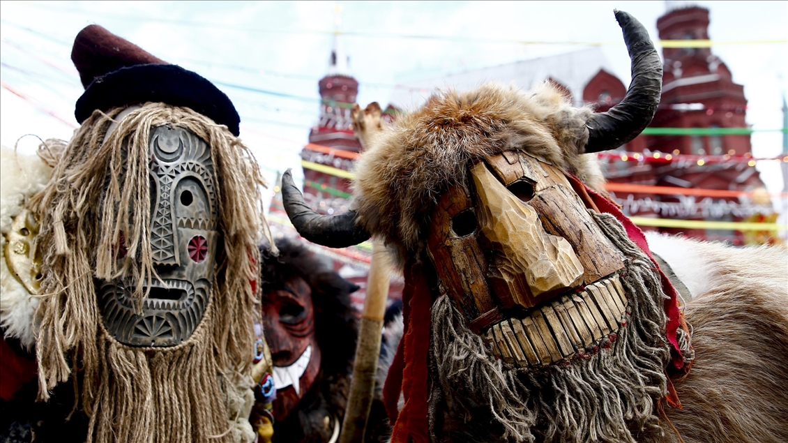 Shrovetide celebration in Moscow