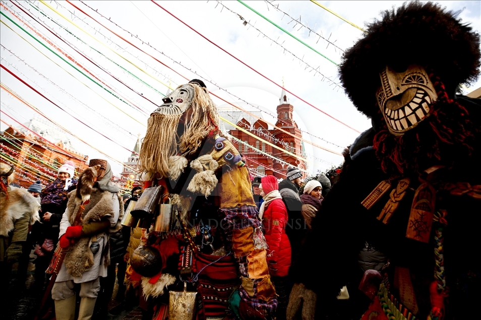 Shrovetide celebration in Moscow