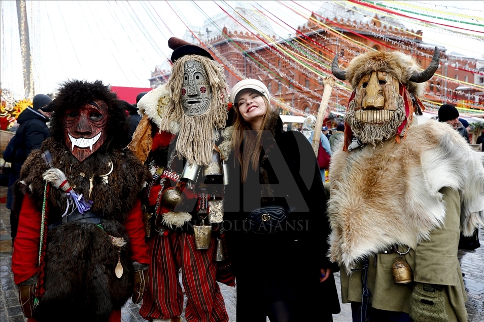 Shrovetide celebration in Moscow