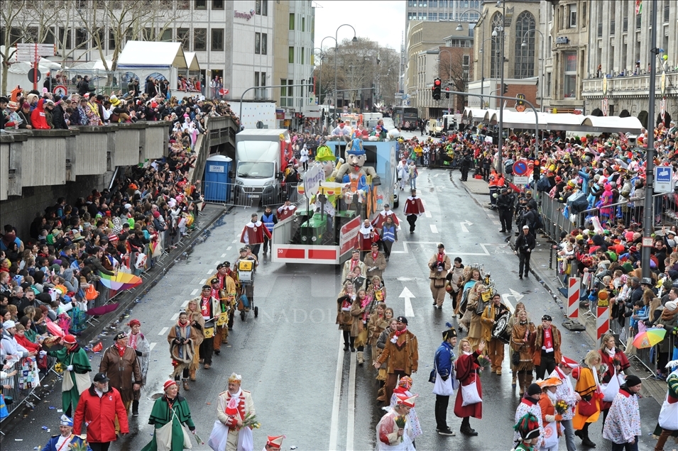 Desfile de carnaval 'Lunes de las Rosas' en Colonia, Alemania