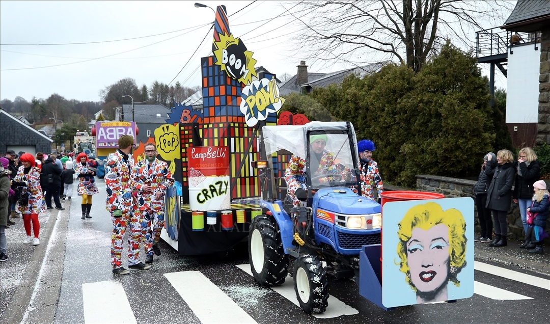 Carnival in 'Turkish Village' Faymonville in Belgium