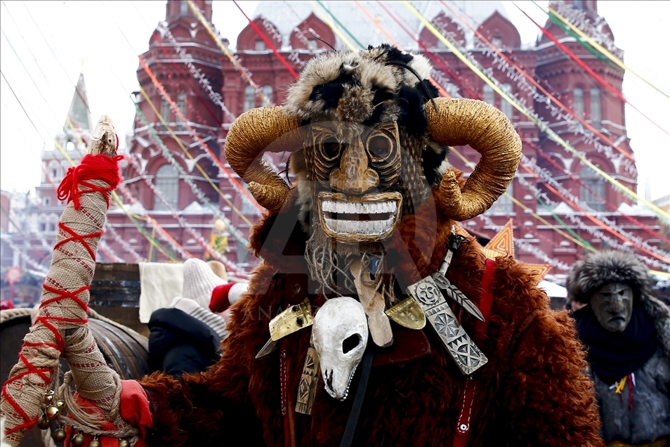 Shrovetide celebration in Moscow